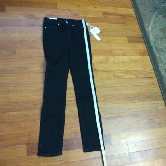 NWT, JOE'S Jeans Black The Charlie High-Rise Stretch Skinny Ankle Girl Jeans 10 - Picture 13 of 16